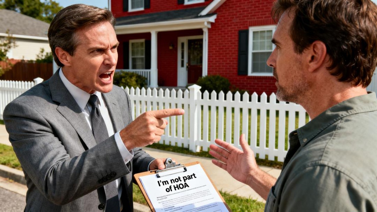 HOA Called Cops When I Said I'm Not in Their HOA — Minutes Later I Bought the Land Right Under The