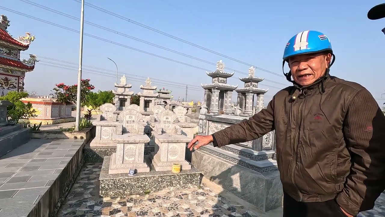 Cemetery in Vietnam very impressing