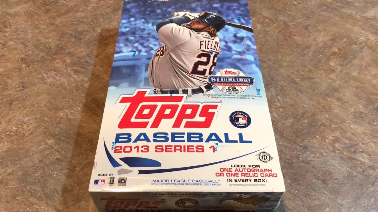 2013 TOPPS HOBBY BOX OPENING! (Throwback Thursday)