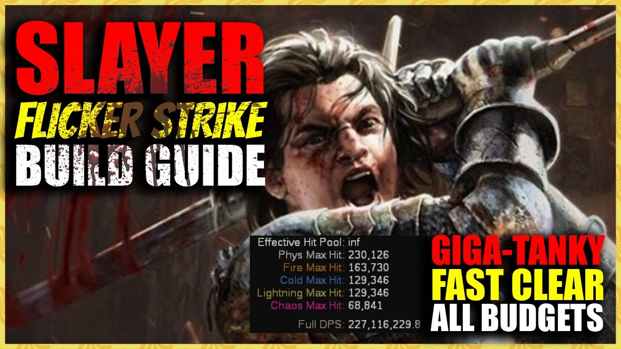 Giga-tanky Slayer Flickerstrike | Melt Screens, Tank Everything | End Game Guide | POE 3.28 Mirage