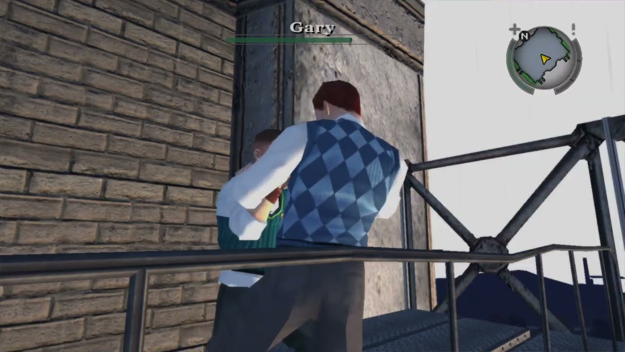 Bully Gary Smith final boss fight as Bif Taylor boss fighting style
