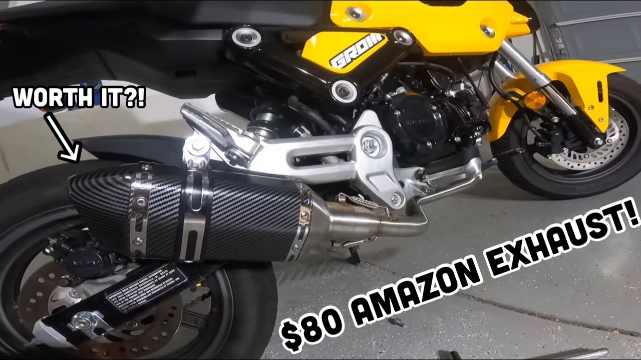 Bought the Cheapest Exhaust on Amazon for 2022 Grom!