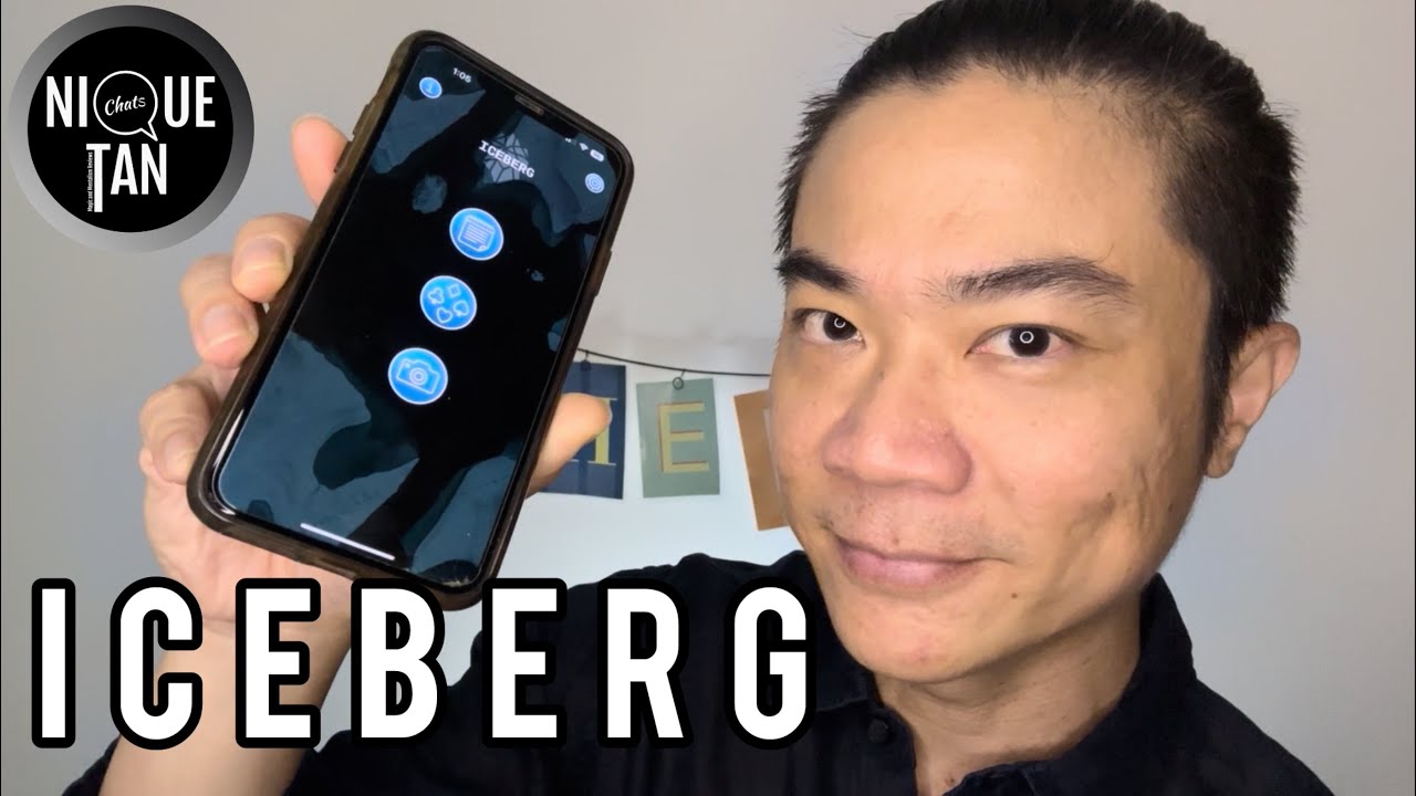 Nique Tan Chats - Iceberg by Shameer Salim