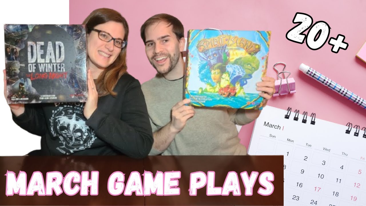 Playing Our FULL Board Game Collection Check-in — a BIG Month!