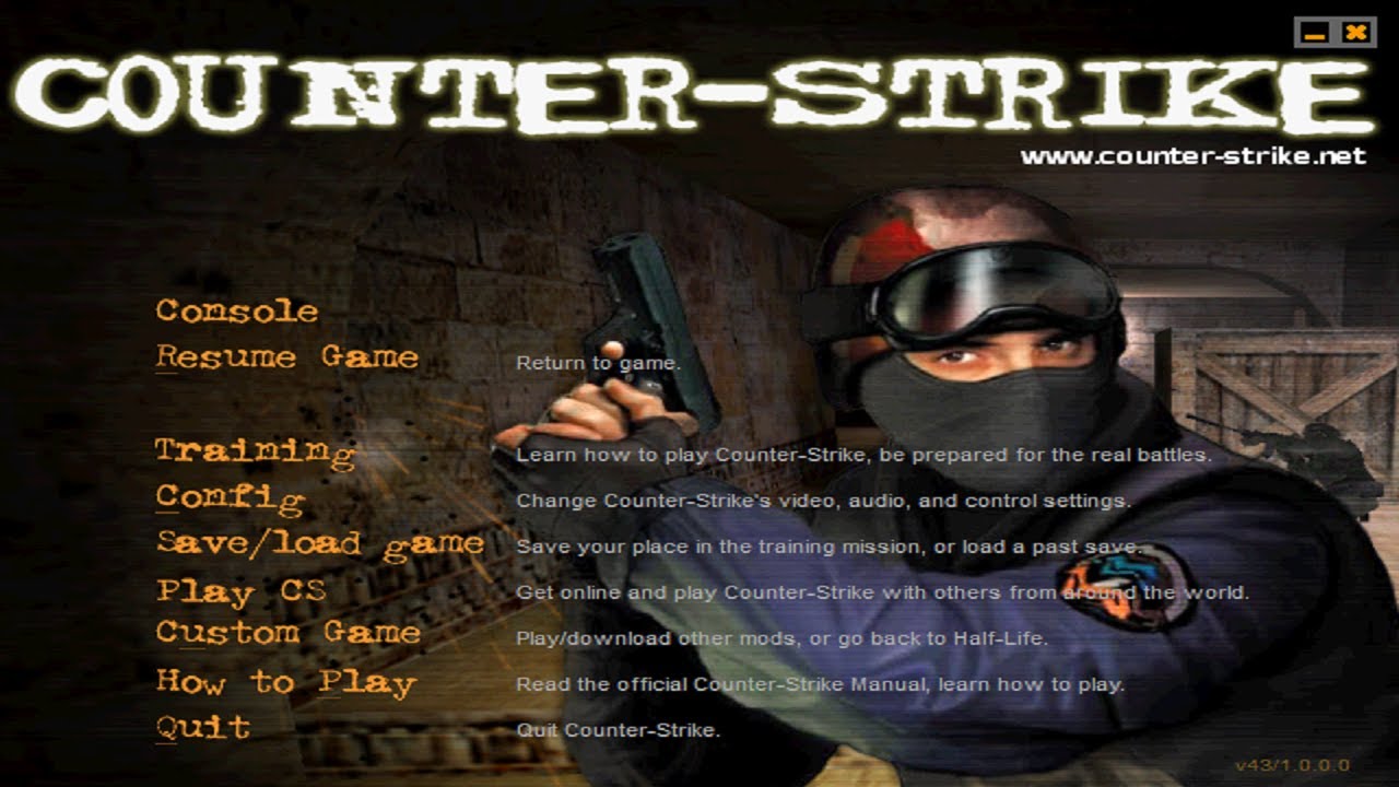 Counter-Strike 1.0 - GamePlay de_dust (1440p)