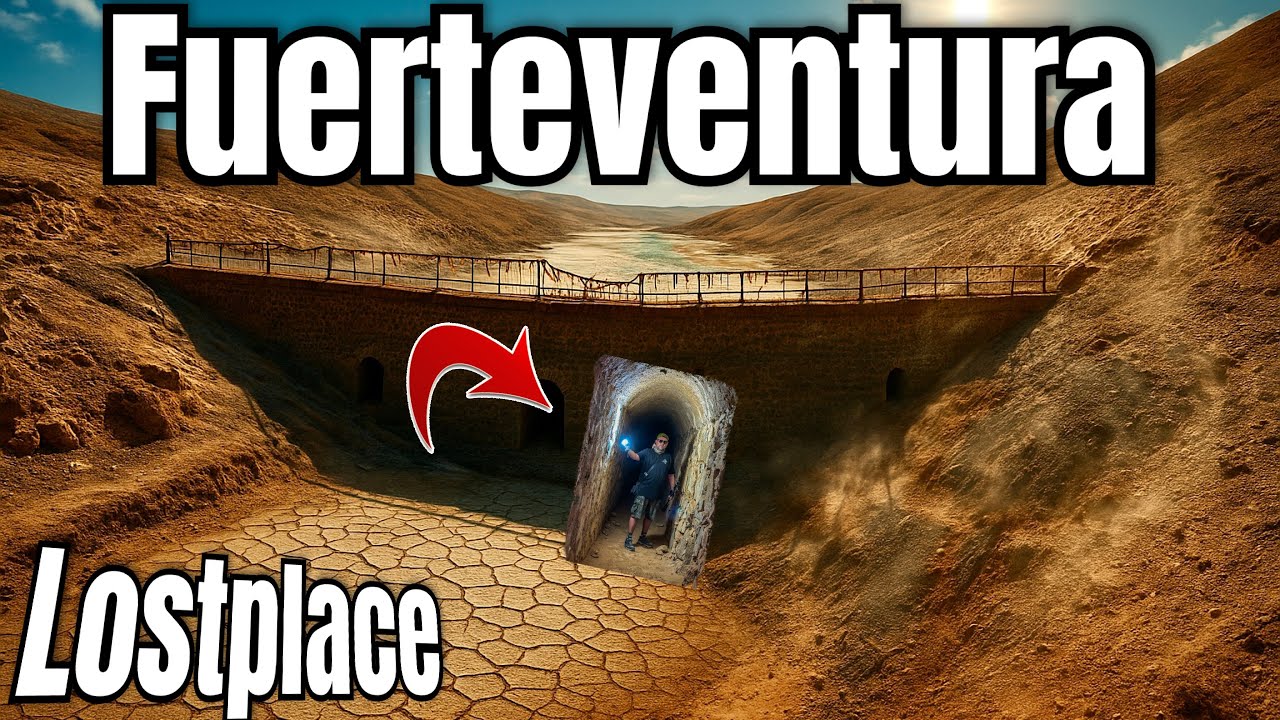 LOST PLACE in der Wüste – Die geheimen Gänge des Staudamms von Fuerteventura! Embalse de los Molinos