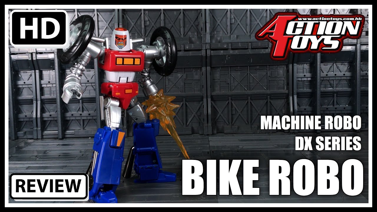 Action Toys Machine Robo MRDX-01 BIKE ROBO GoBots CY-KILL