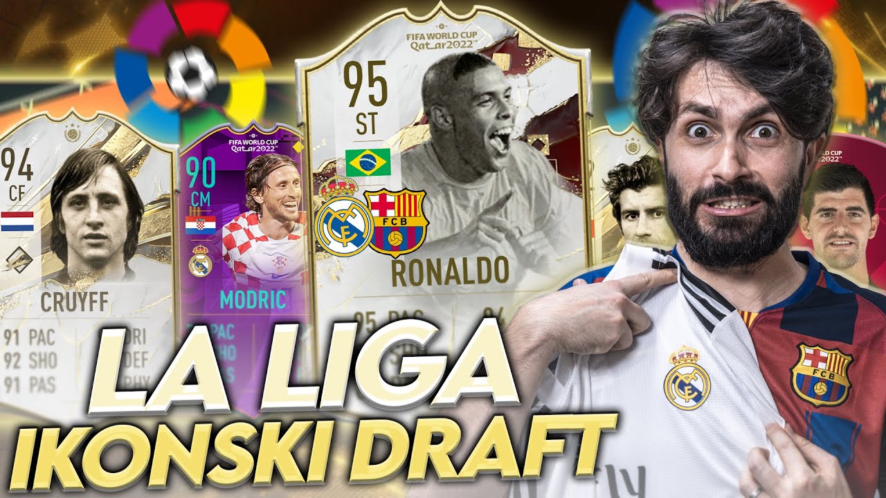 OMG! Dobio sam 3 NAJBOLJE LA LIGA ikone! FIFA 23 Draft Challenge