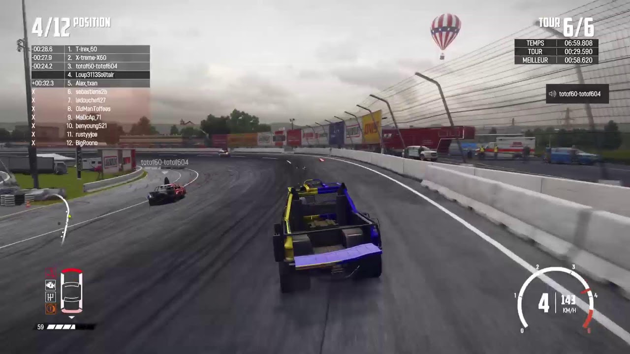 🔴🐺😉 {LIVE FR PS5} 😎🐺 WRECKFEST  😎🐺bonne et heureuse année a tous 🎉🎊😉🐺