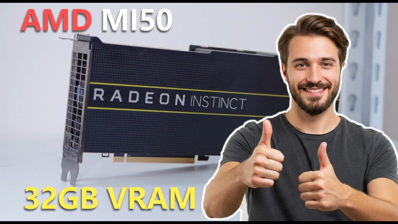 AMD Instinct MI50 32GB HBM2