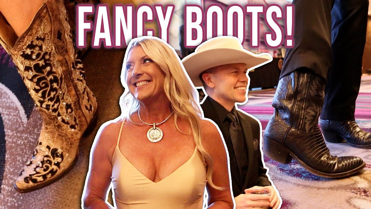 Asking Folks about their Fancy Dress Cowboy Boots!