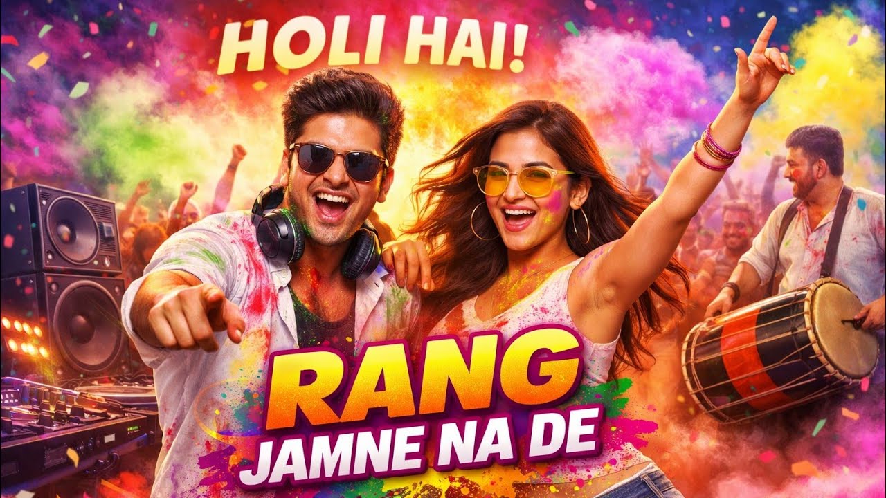 Rang Jamne Na De | Holi Special Party Song 2026 | Holi Hai DJ Mix 🔥🌈