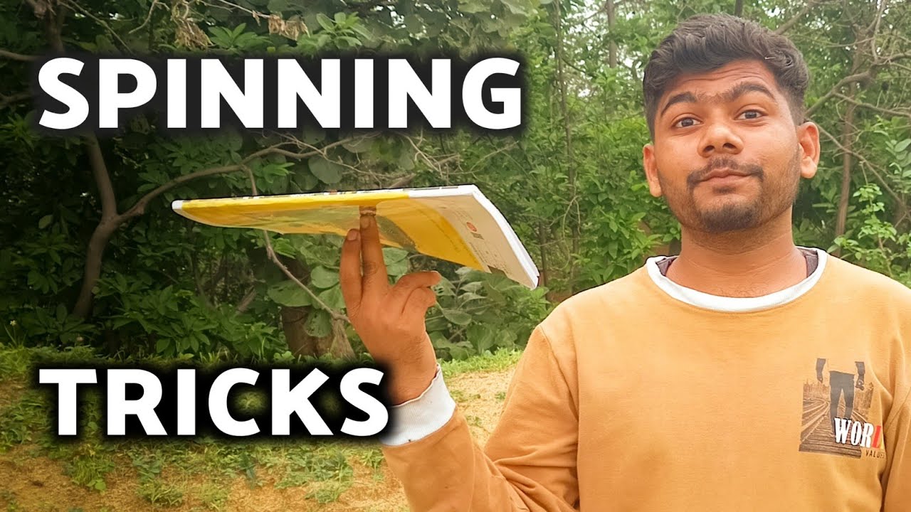 BOOK Spinning tricks in Hindi || Very simple book spinning tricks || @Mike Shake @Mike Boyd