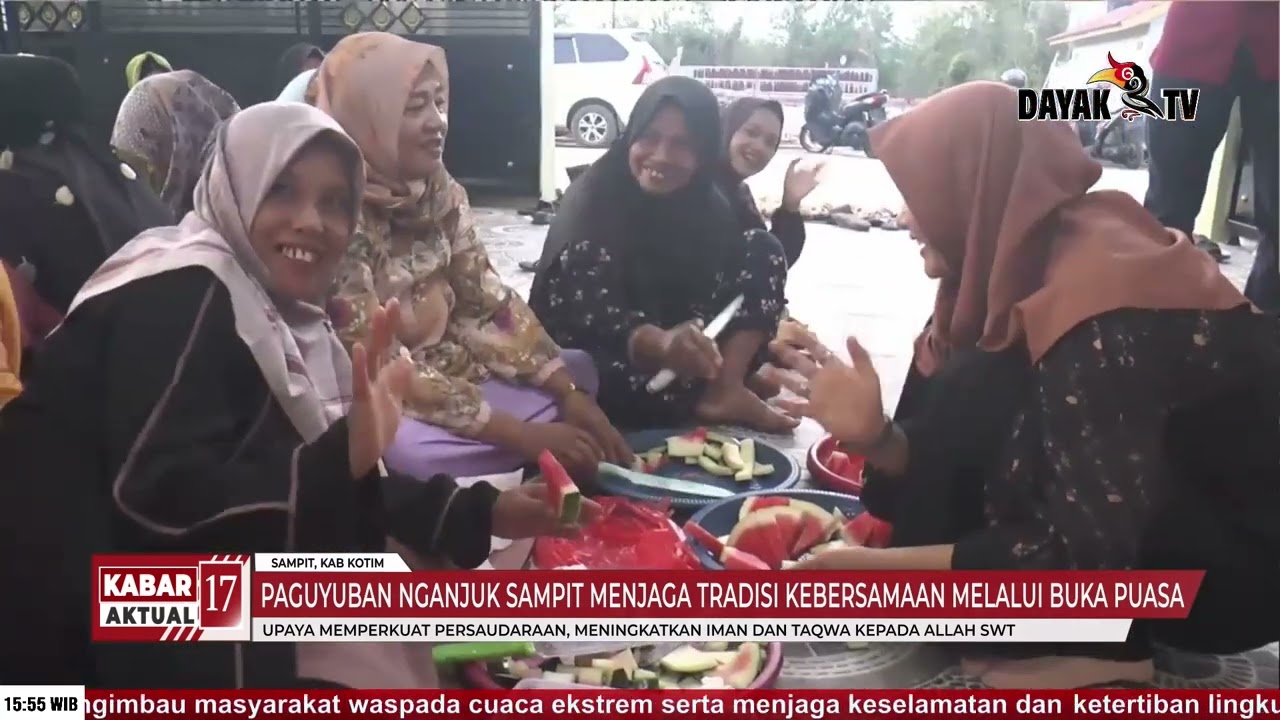 PAGUYUBAN NGANJUK SAMPIT MENJAGA TRADISI KEBERSAMAAN MELALUI BUKA PUASA   KABAR 17