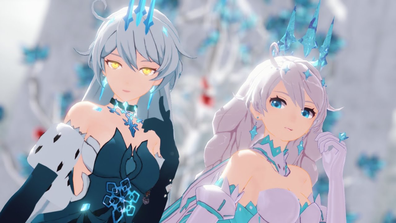 【MMD Honkai Impact 3 】Chocolate Cream-凛冬女帝/冬之公主