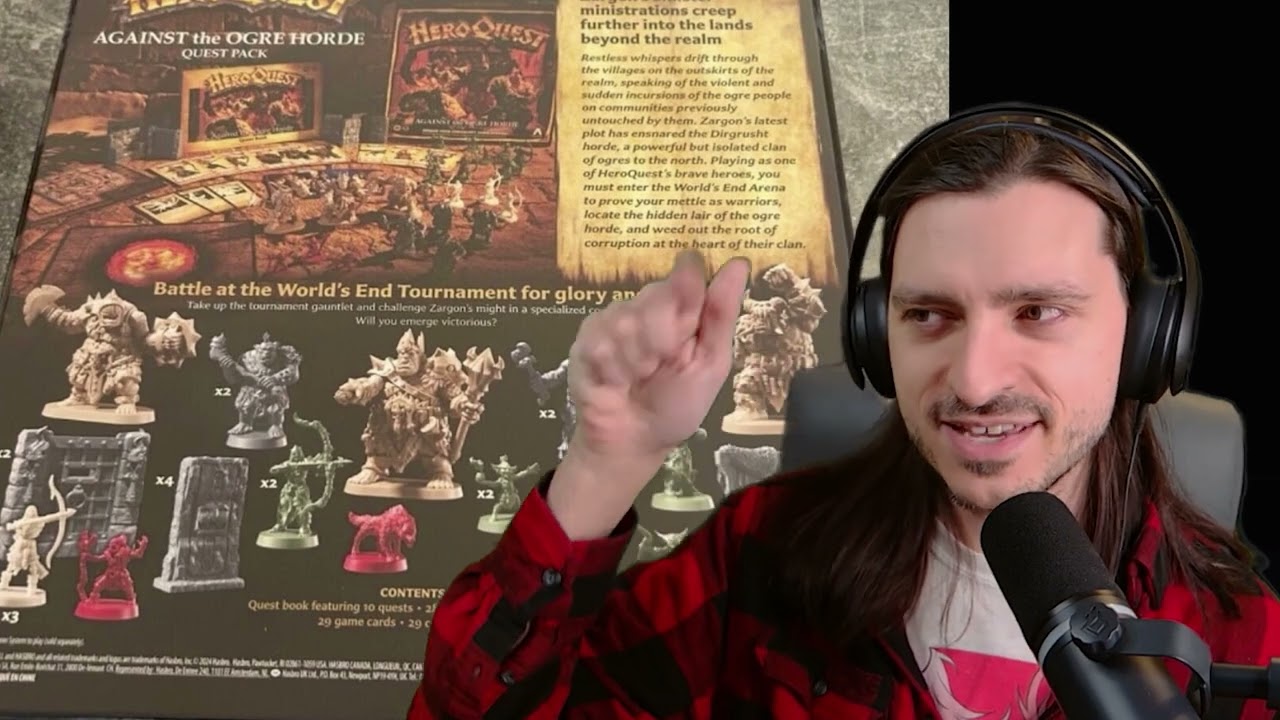 HYPE. HeroQuest: Against the Ogre Horde is REVEALED.  Here's New Speculation