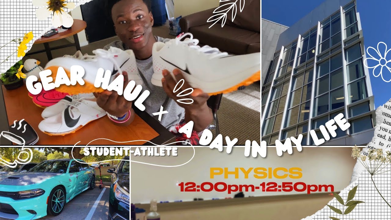 D1 College Track and Field GEAR HAUL | DAY IN LIFE    | WINTER GEAR HAUL