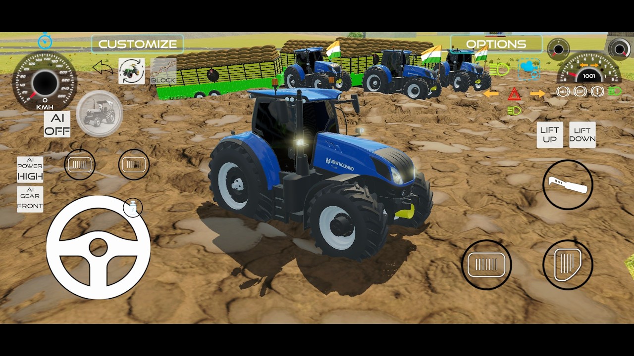|| Char New Holland T7 || And Trolley Lodded by || 🔥🔥 || Off Road || new Update || Trending ||
