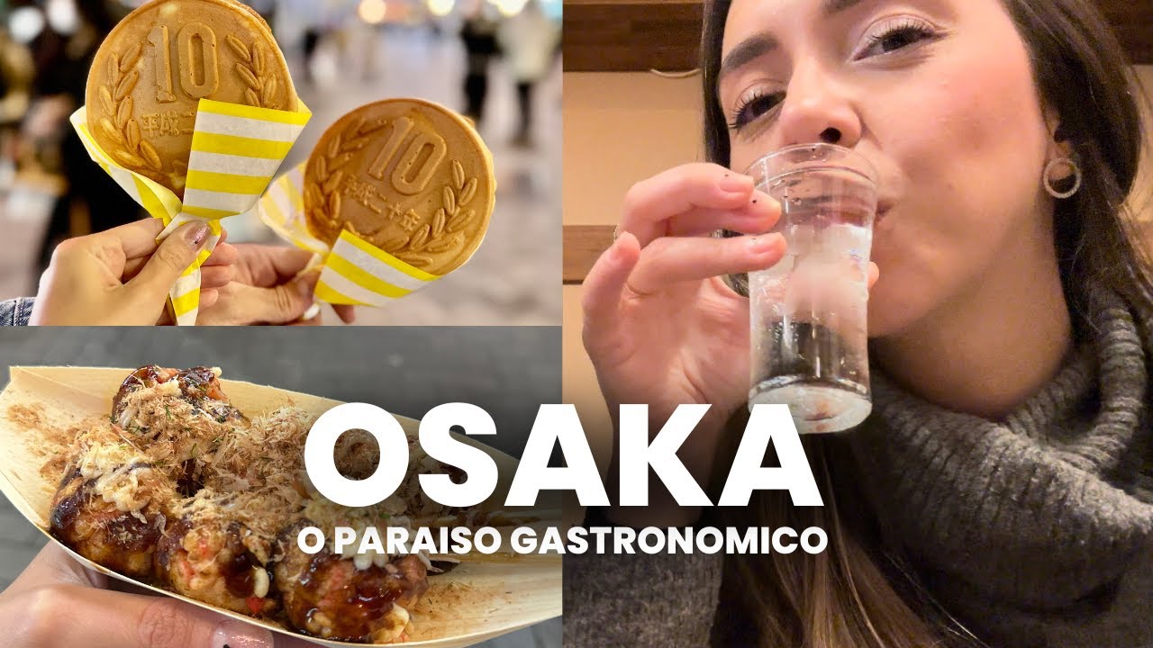 Vlog do Japão 4 | Osaka e as MELHORES comidas | Débora Dionisio