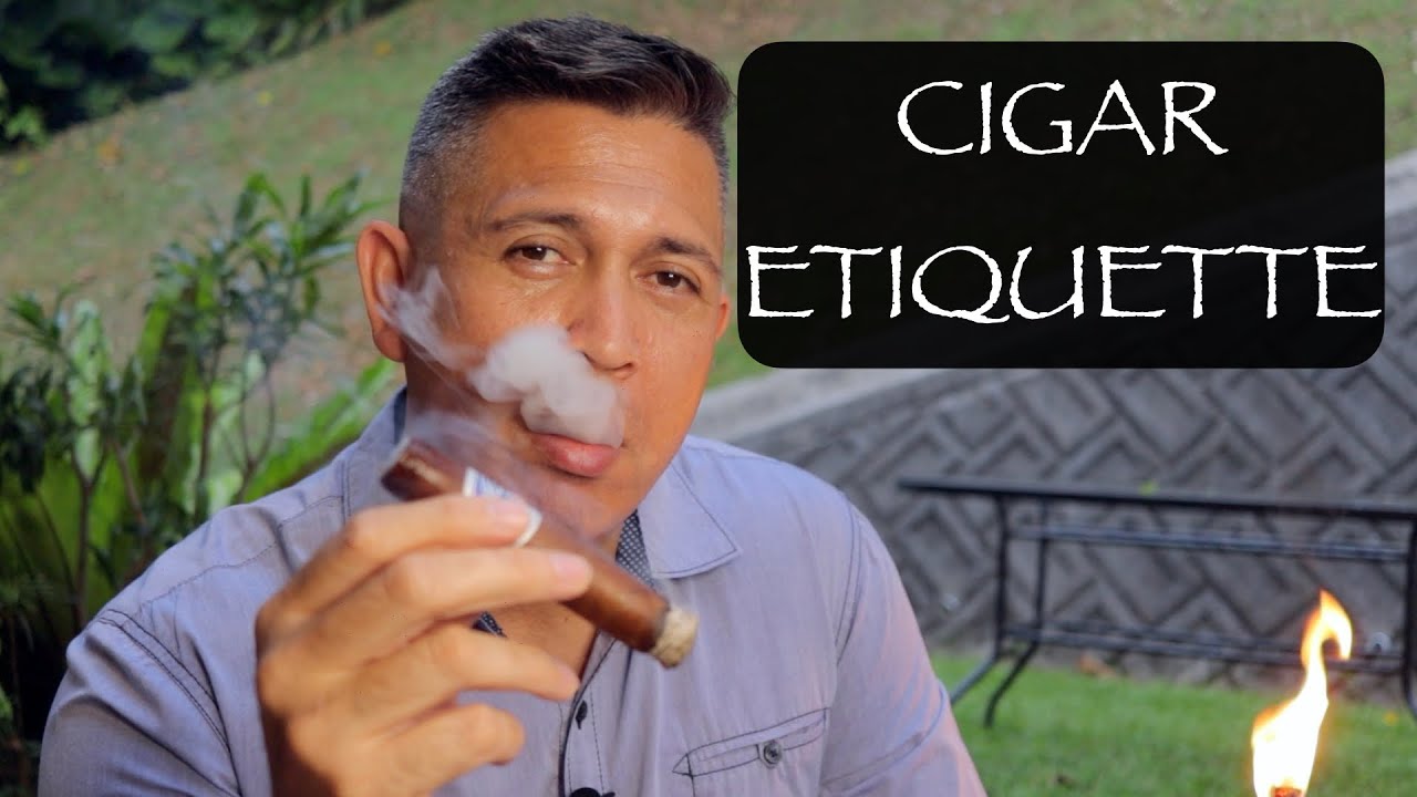 Cigar Smoking Etiquette