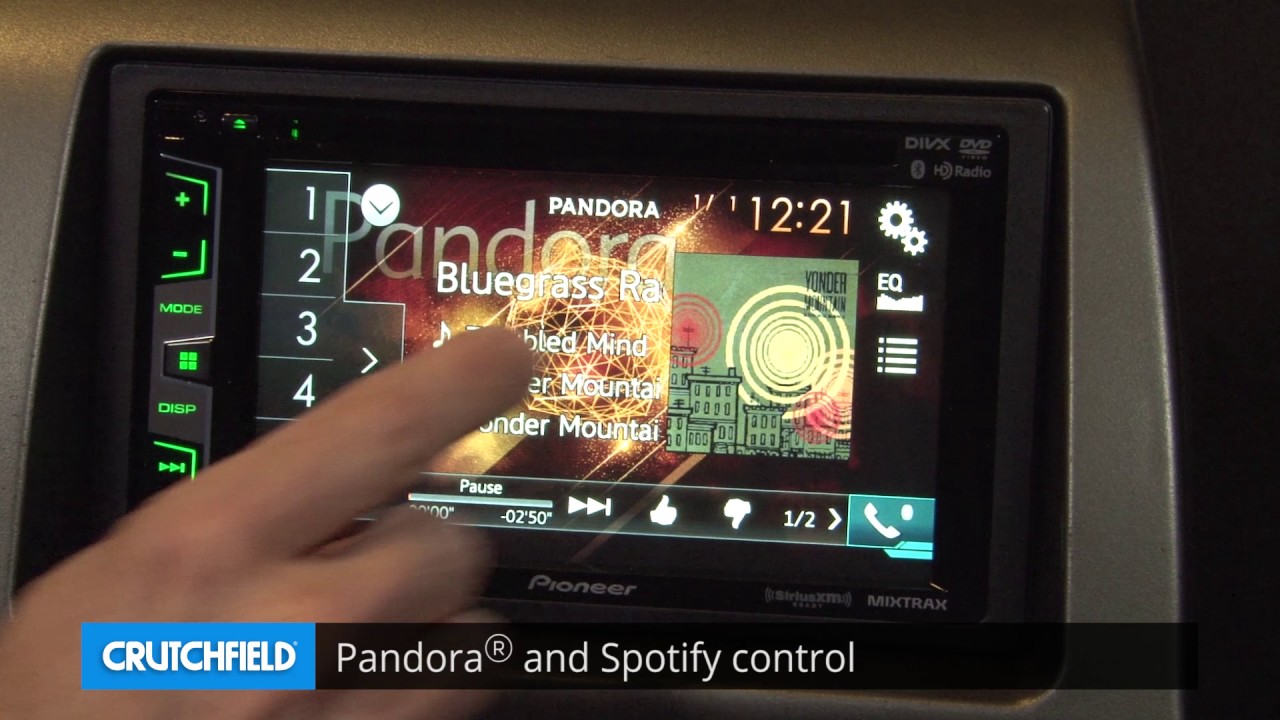Pioneer AVH-X391BHS Display and Controls Demo | Crutchfield Video