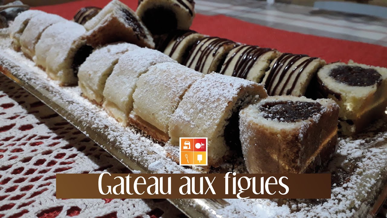 Biscuit aux figues - بسكوي بالتين المجفف روعة في المذاق