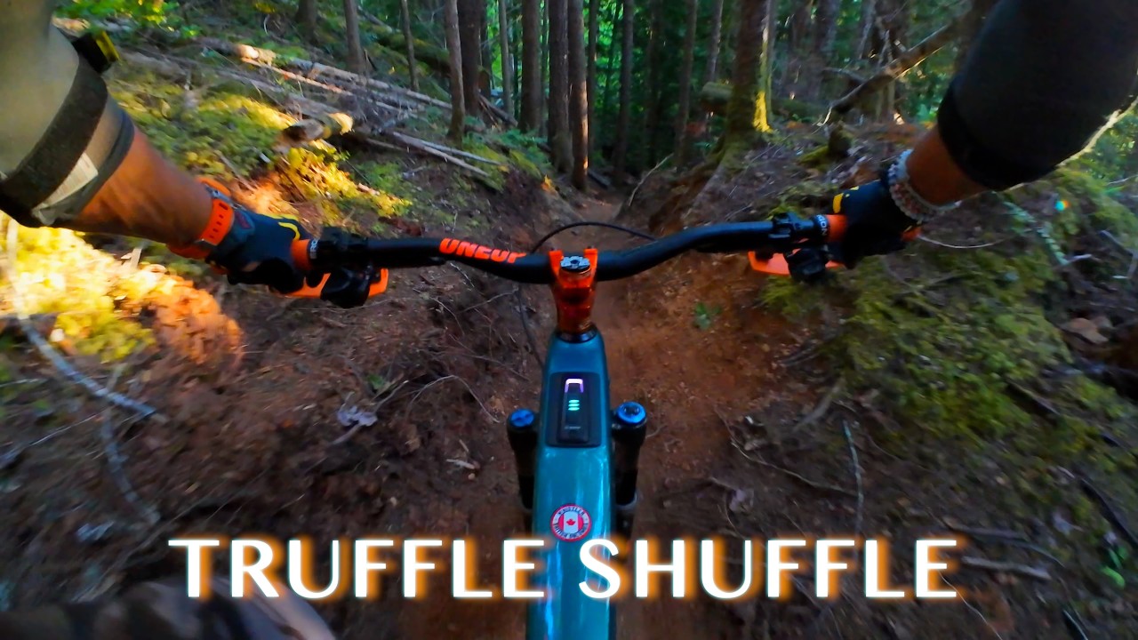 Truffle Shuffle - Cumberland BC #mtb  #ebike #santacruzbicycles #santacruzbullit #cumberland