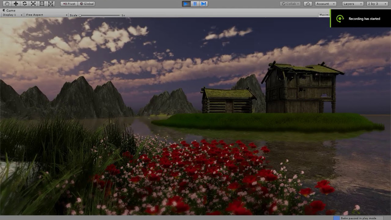 Unity3D Test Scene