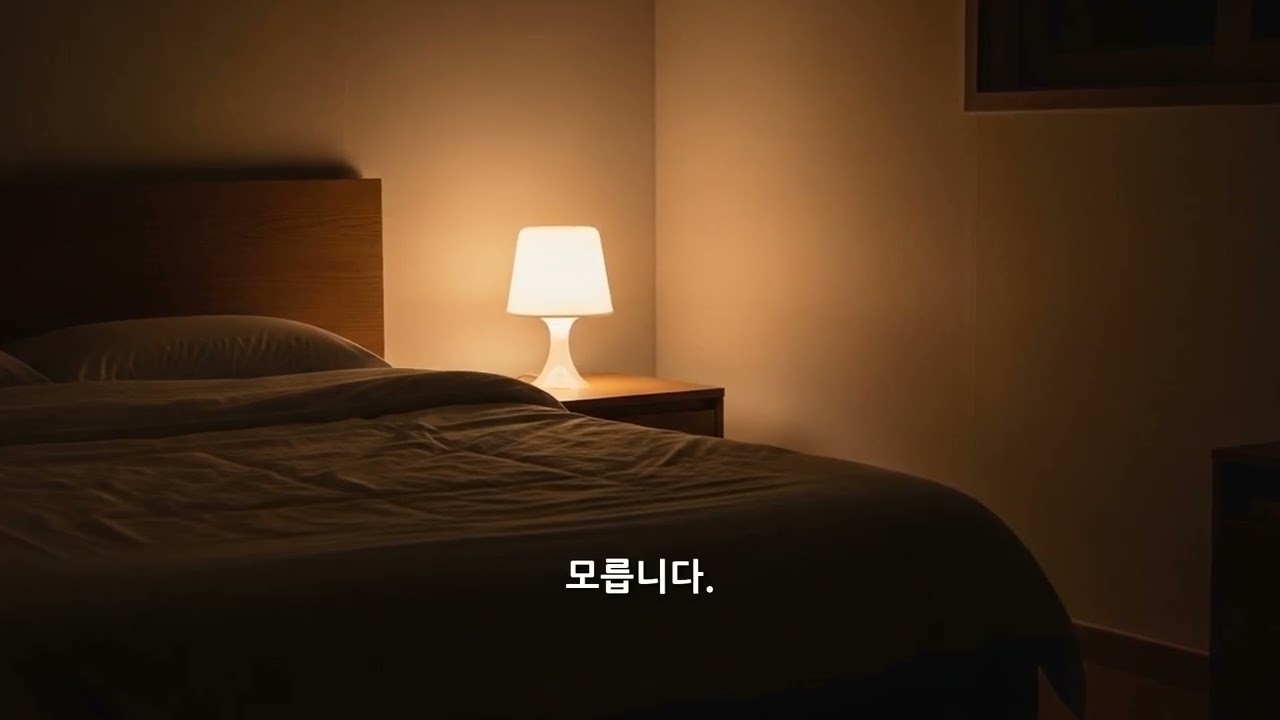 괜히 한 말이 계속 마음에 남는 밤이라면