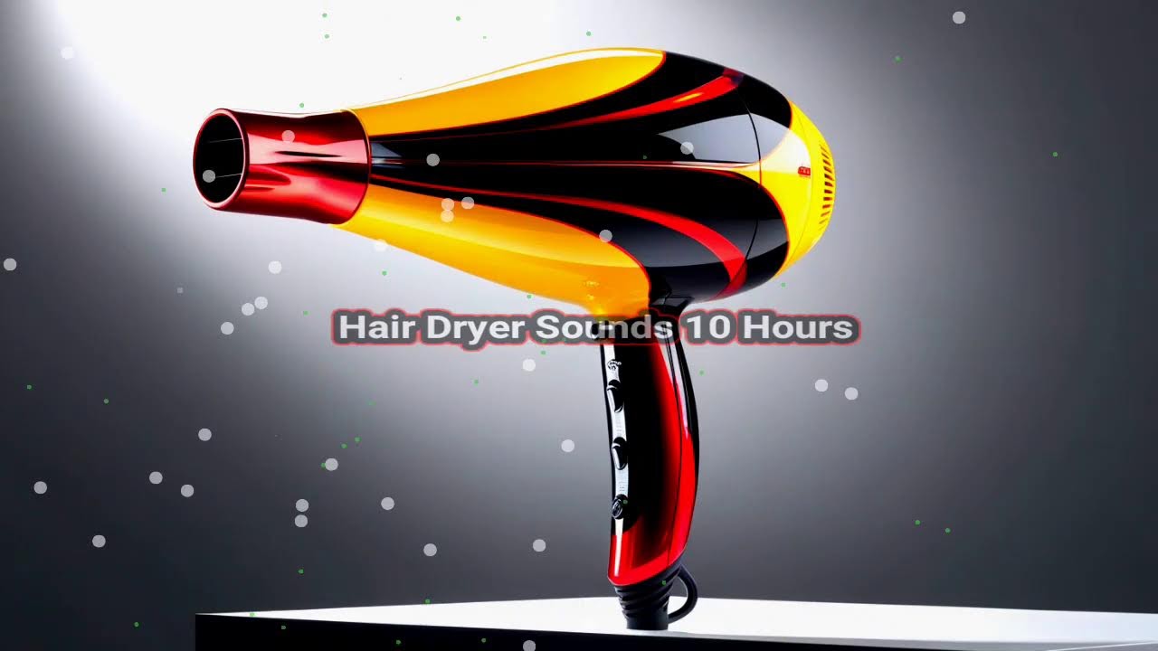 White Noise for Babies – Blow Dryer ASMR - Peaceful Baby Sleep Sound