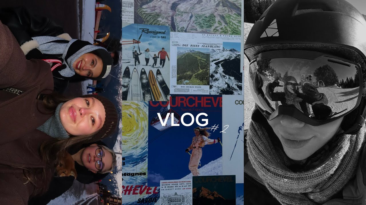 VLOG #2 | первый раз в Courchevel, веселый Новый Год, хихи-хаха |