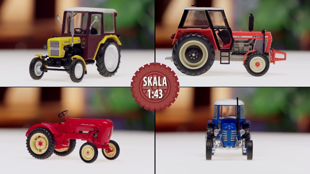 KULTOWE TRAKTORY W SKALI 1:43