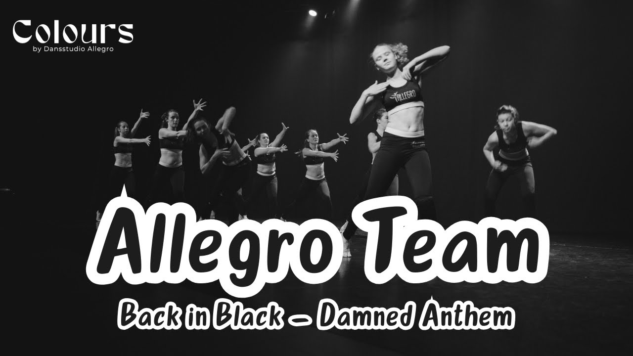 DANSSTUDIO ALLEGRO - Allegro Team // Back in Black - Damned Anthem