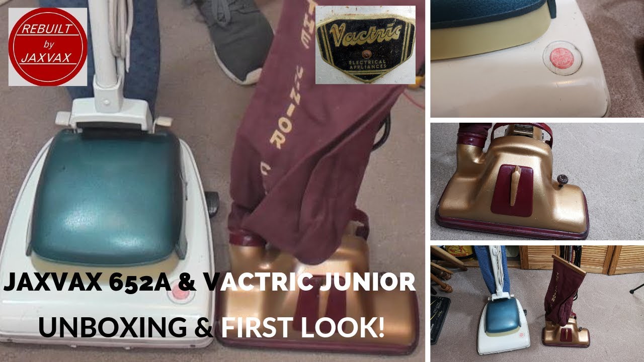 2 for the price of one! JaxVax 652a & Vactric Junior - First Look, Before Refurb