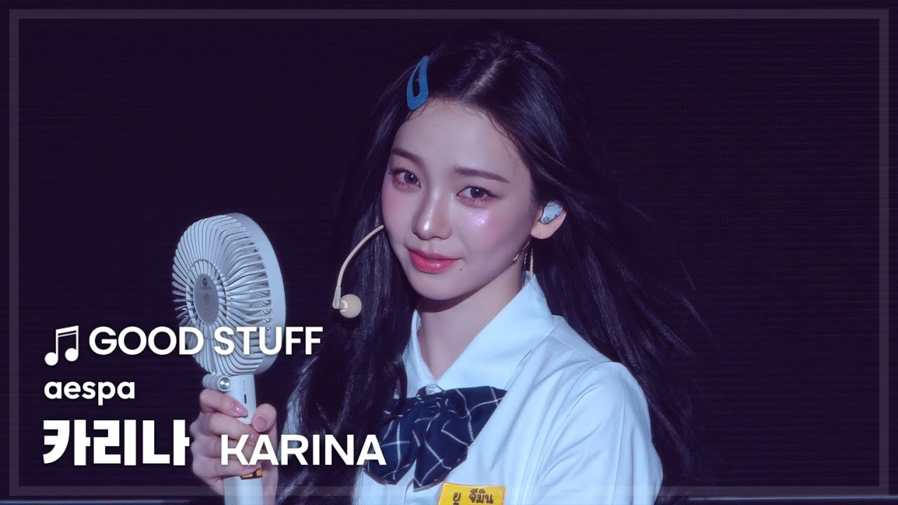 251116 에스파 카리나 aespa KARINA SOLO 🎵GOOD STUFF 직캠 FANCAM @SYNK_aeXIS_LINE BANGKOK