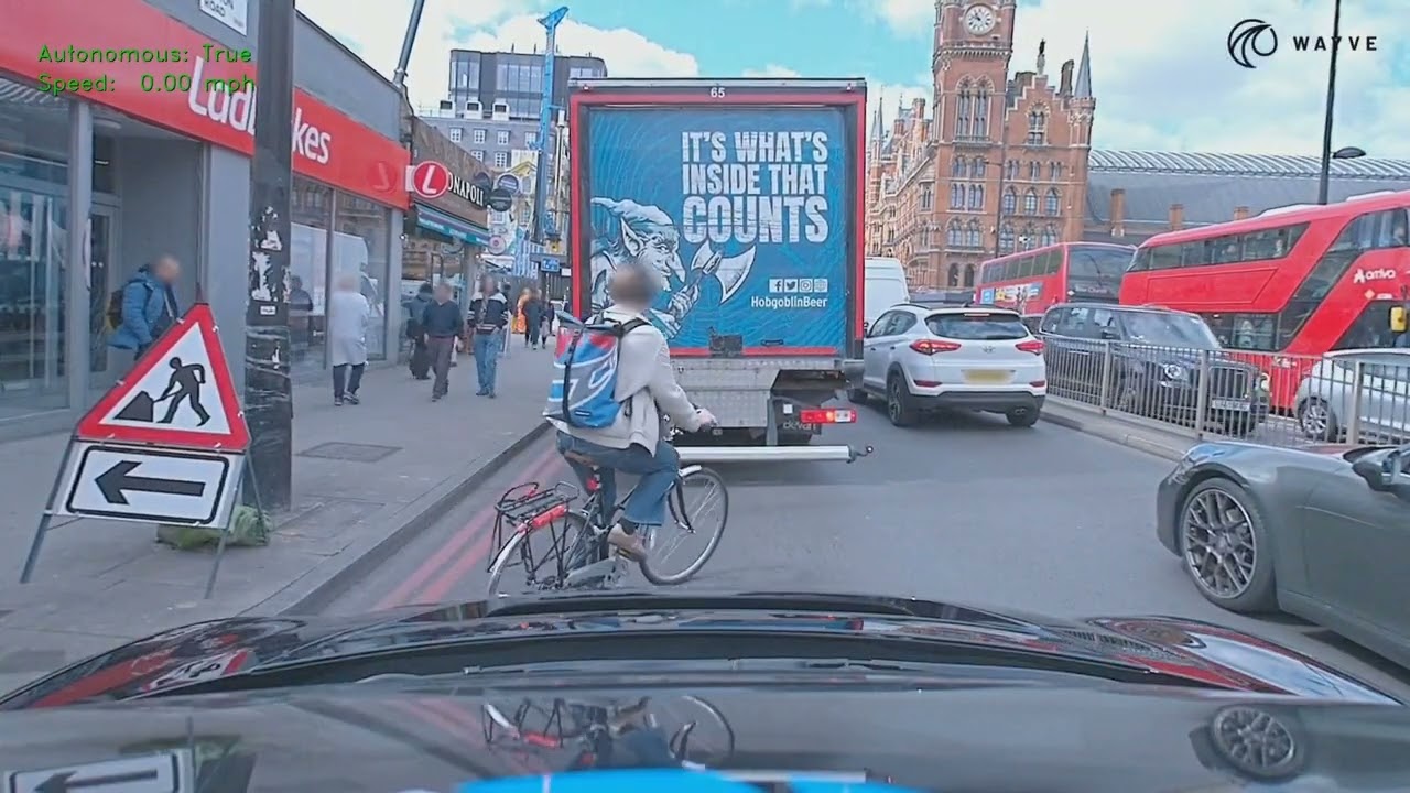 Ride The Wayve: Autonomous Driving in busy Central London