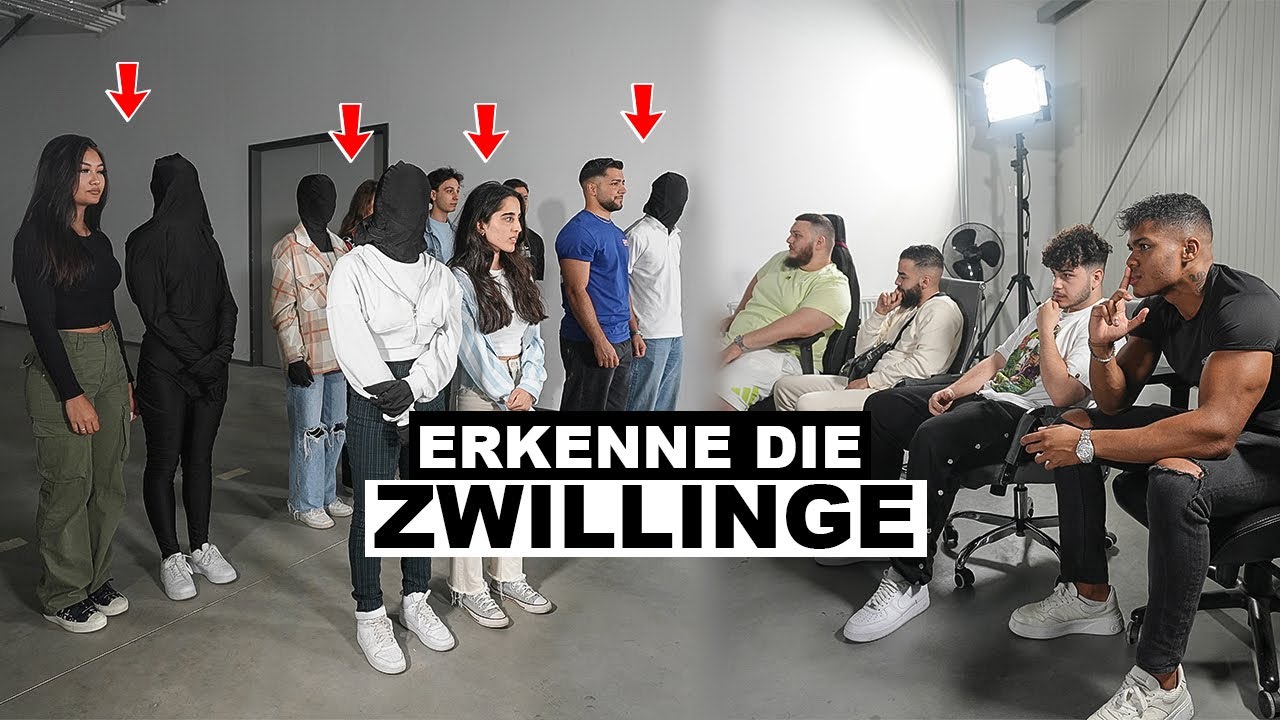 CRAZY!.. 😱 Erkenne die ZWILLINGE | Nahim Sky