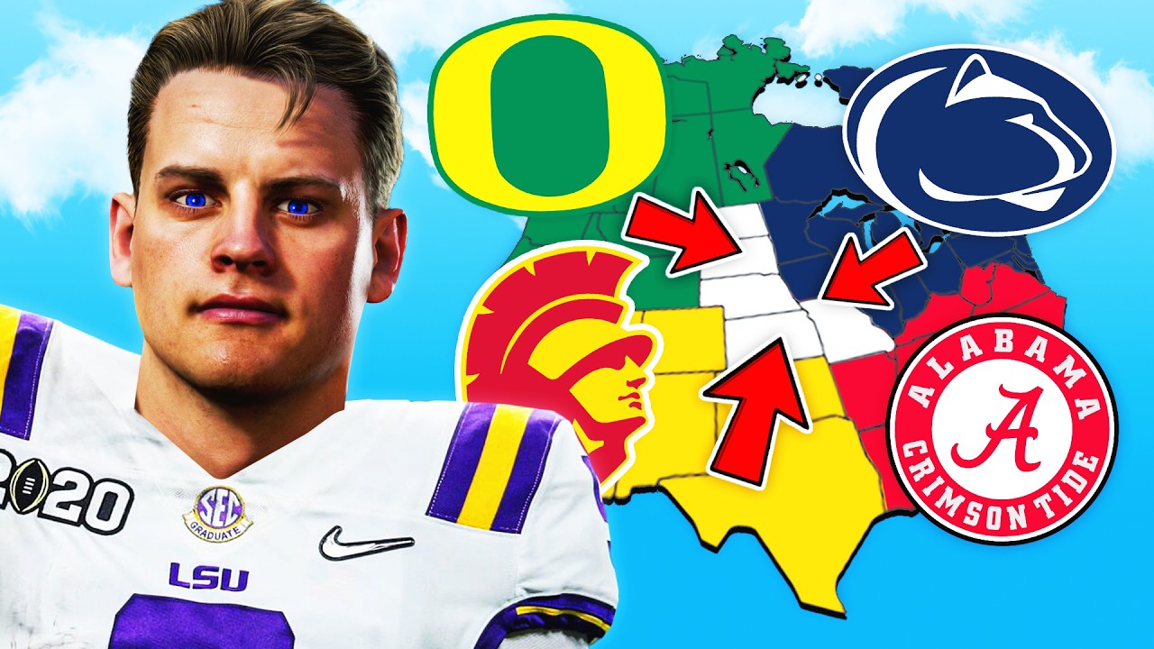 NFL Imperialism, But Each Player On Their College Team
