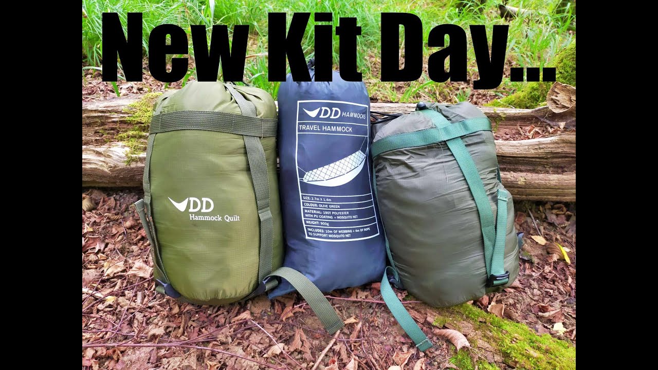 Solo Hammock Wild Camping In The UK With The DD Hammock Quilt..