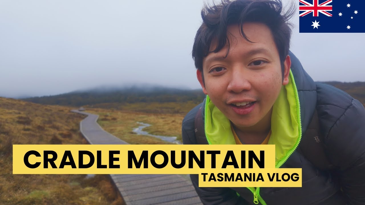 chaotic 1st day in TASMANIA | crazy experience at Cradle Mountain 🇦🇺 • RJ Tries to Travel AUSTRALIA