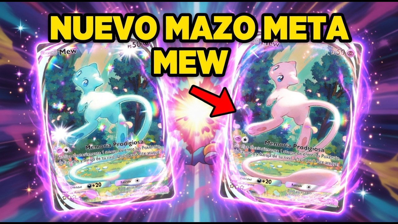 El NUEVO MEJOR MAZO de MEW en Pok&eacute;mon TCG Pocket 🔥 (META ACTUAL)