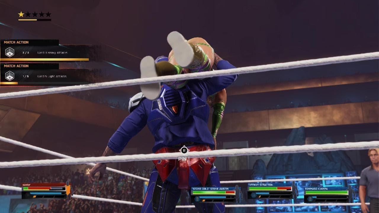 WWE 2K25 the island