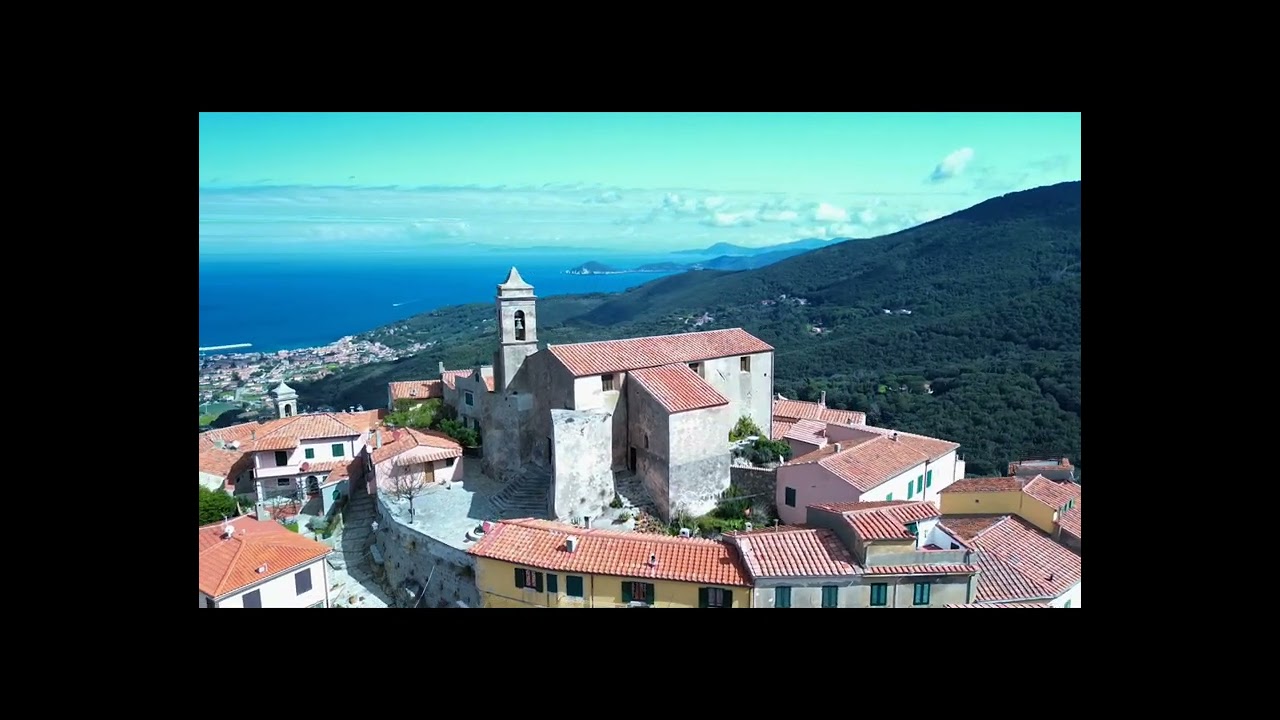 Isola d'Elba Poggio di Marciana Drone  16 marzo 2024