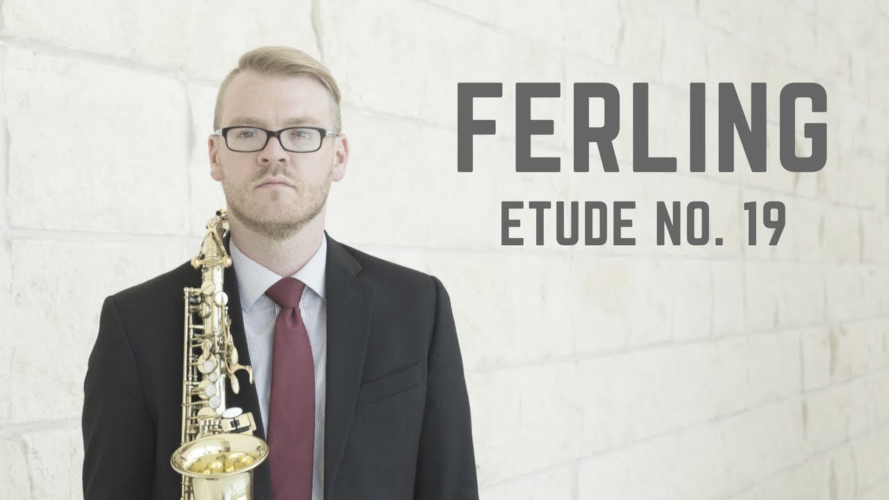 2017 - 2018 Texas All-State Saxophone Etude No. 2 || James Barger, Saxophone
