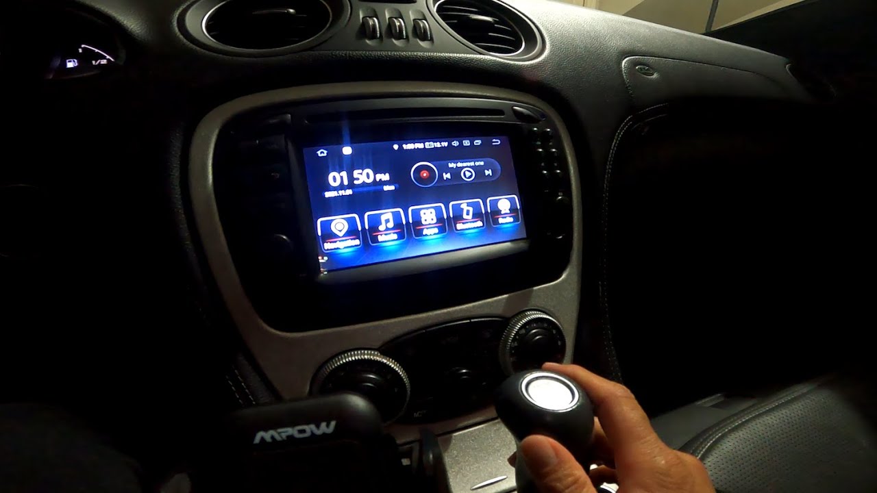 D2B Fiber Optics 2004 SL55 Android Radio Installation