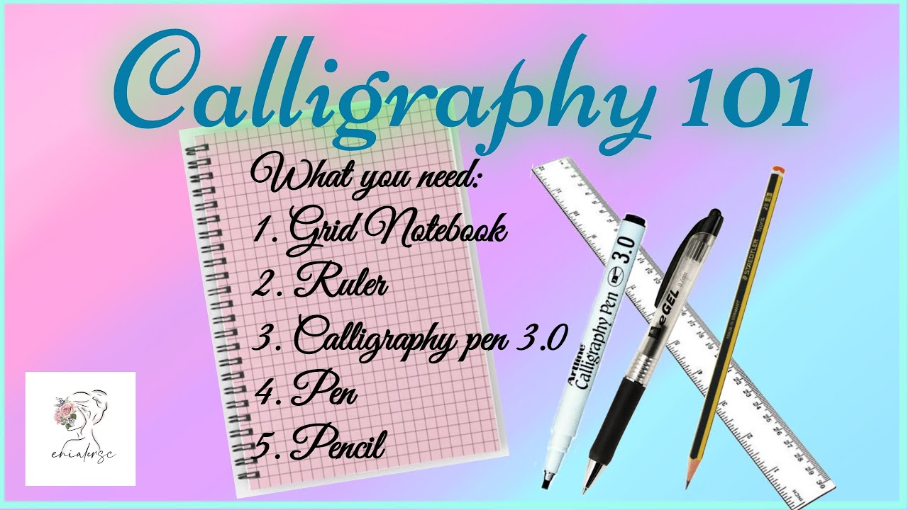 Calligraphy 101 - Basic Strokes