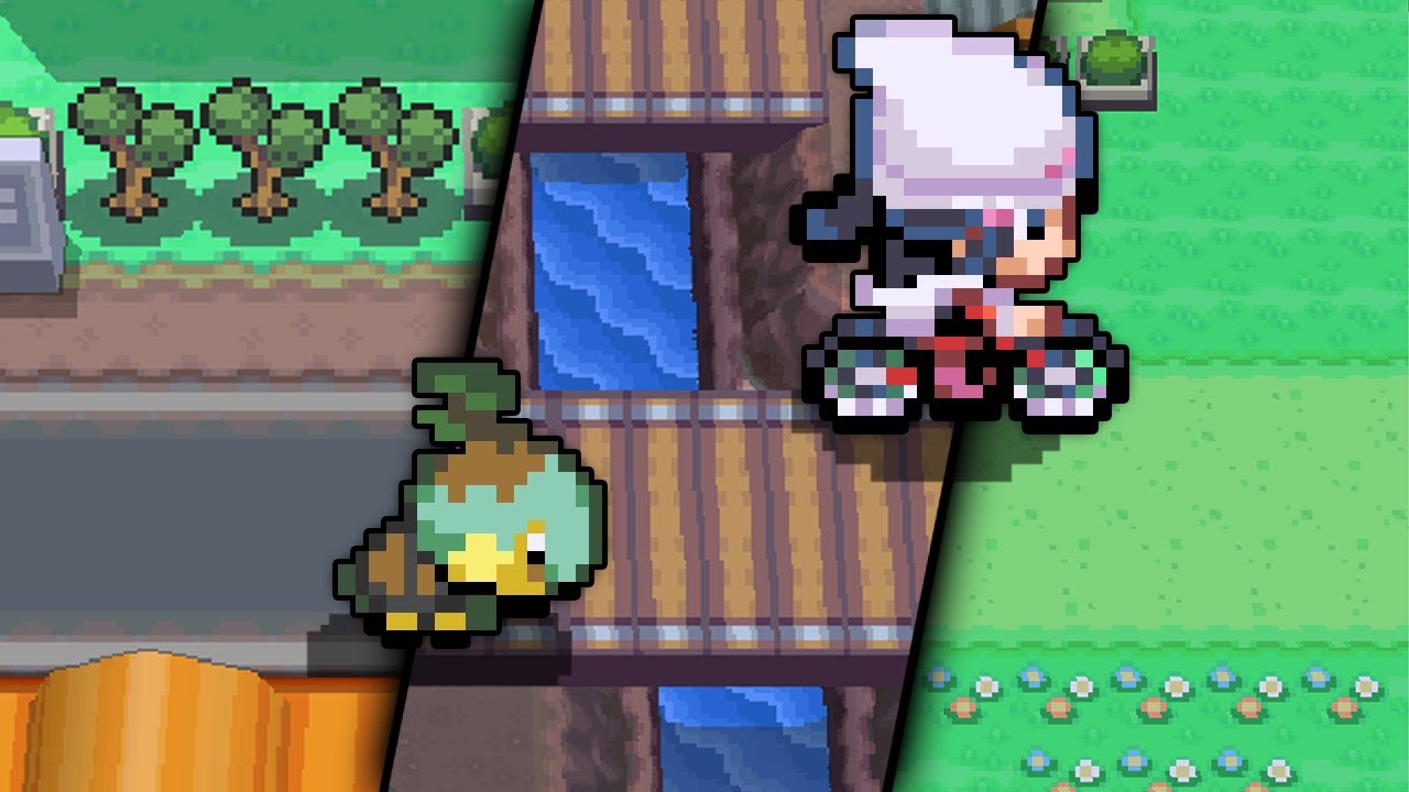Pok&eacute;mon Platino pero TODO EL MAPA ES ALEATORIO
