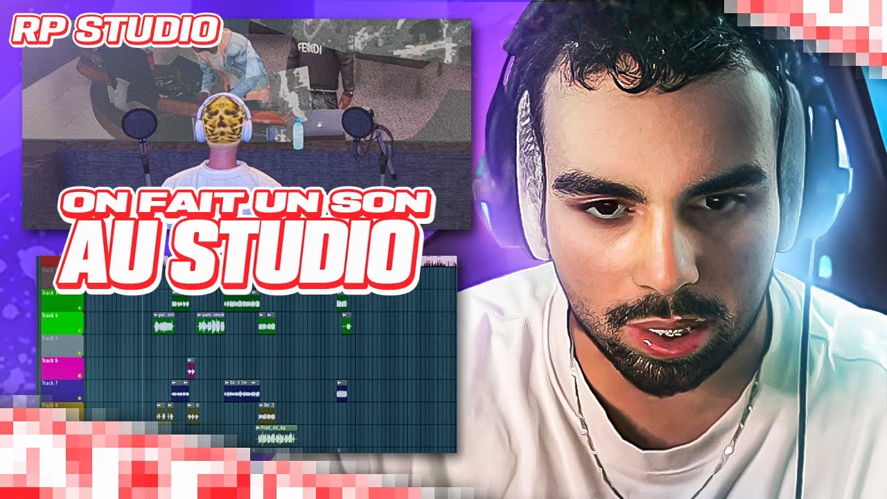 J'AI FAIT UN SON DE FOU EN LIVE ! 😱 RP STUDIO#1