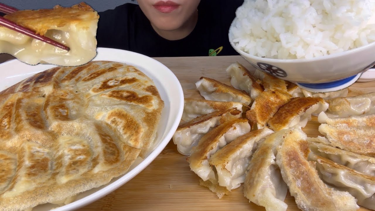 【餃子と白米】ASMR