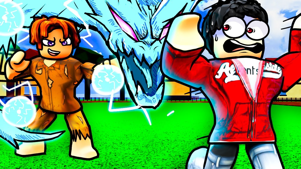 I Pretended to be NOOB With LIGHTNING FRUIT! (Roblox Blox Fruits)